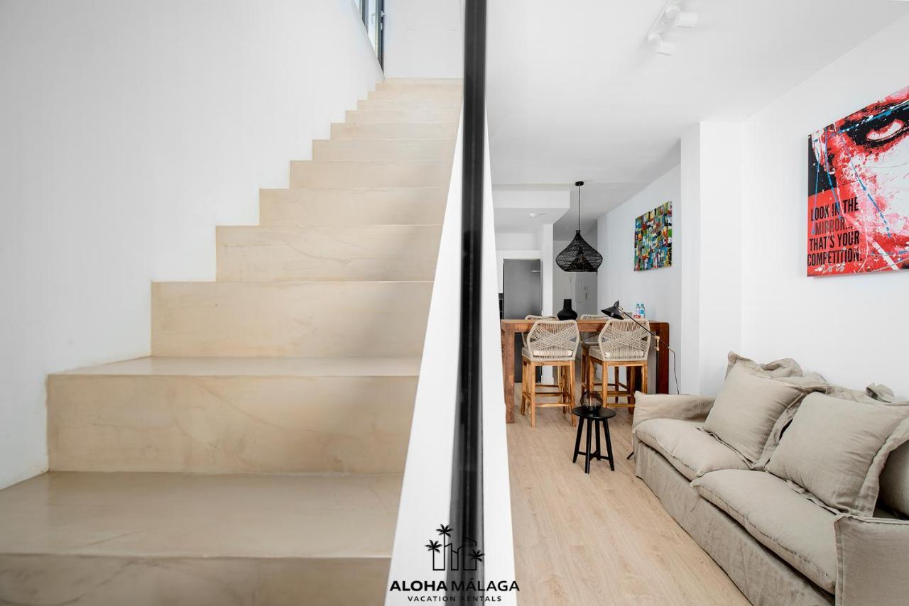 Luxury Duplex With Pool And Padel Court In Town Apartment มาลากา ภายนอก รูปภาพ