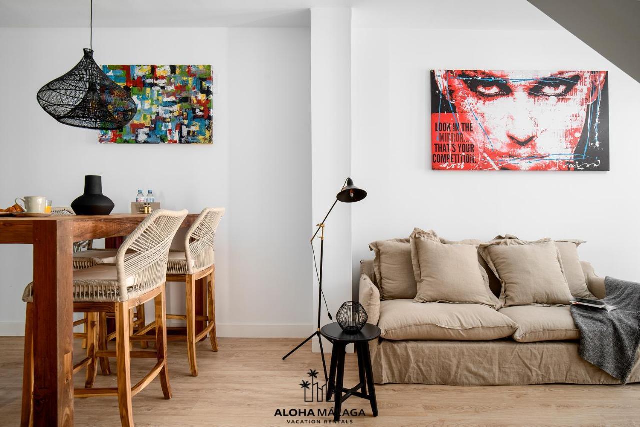 Luxury Duplex With Pool And Padel Court In Town Apartment มาลากา ภายนอก รูปภาพ